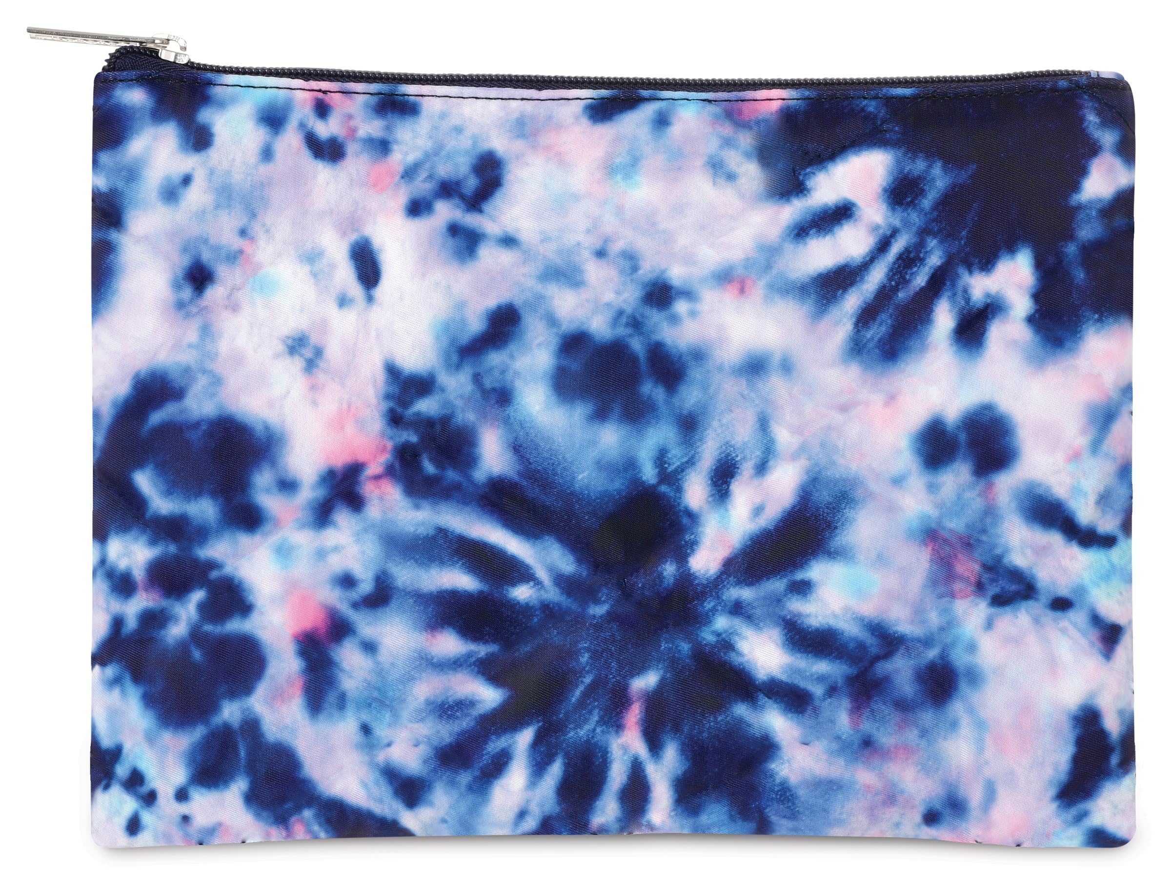 iscream 3-Piece Large, Medium and Small Bag Set for Toiletry and Cosmetic Storage and Travel - Night Tie Dye - Image 3