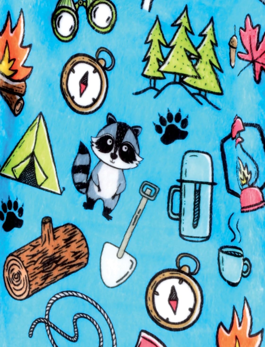 iscream Big Boys Fun Print Silky Soft Plush Shorts - Play Patterns Collection - Image 3