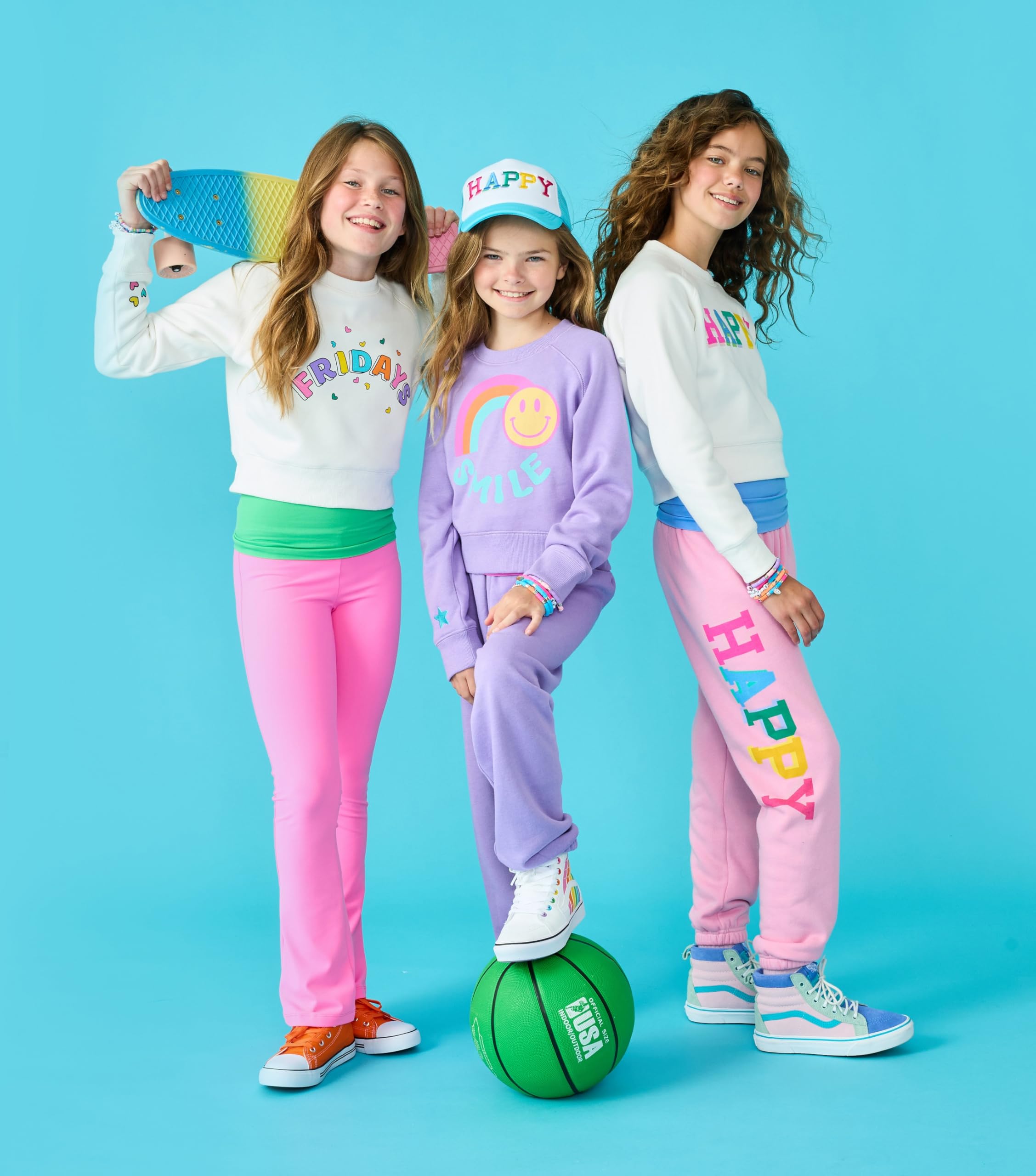 iscream Big Girls Softest Puff Fleece Fun Leg Print Sweatpant Collection - Image 7