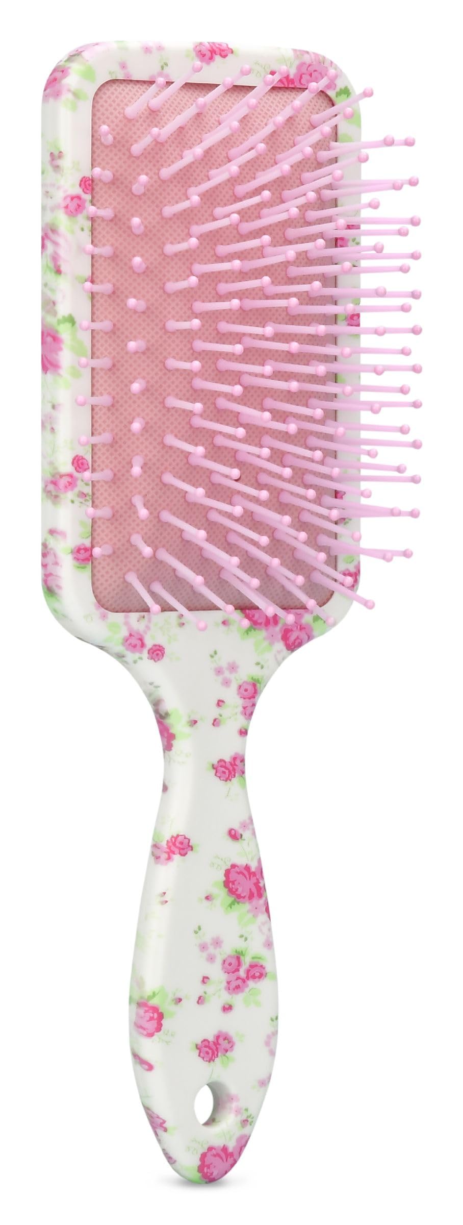 iscream Forever Floral 9" Nylon Bristle Brush for Wet or Dry Hair with Pretty Floral Design - Image 3