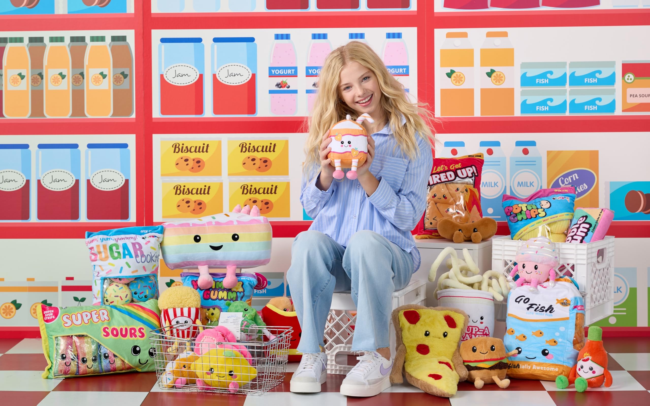 iscream Screamsicles Kawaii Snack Shack 8" Plush - Frankie-Furter - Image 7