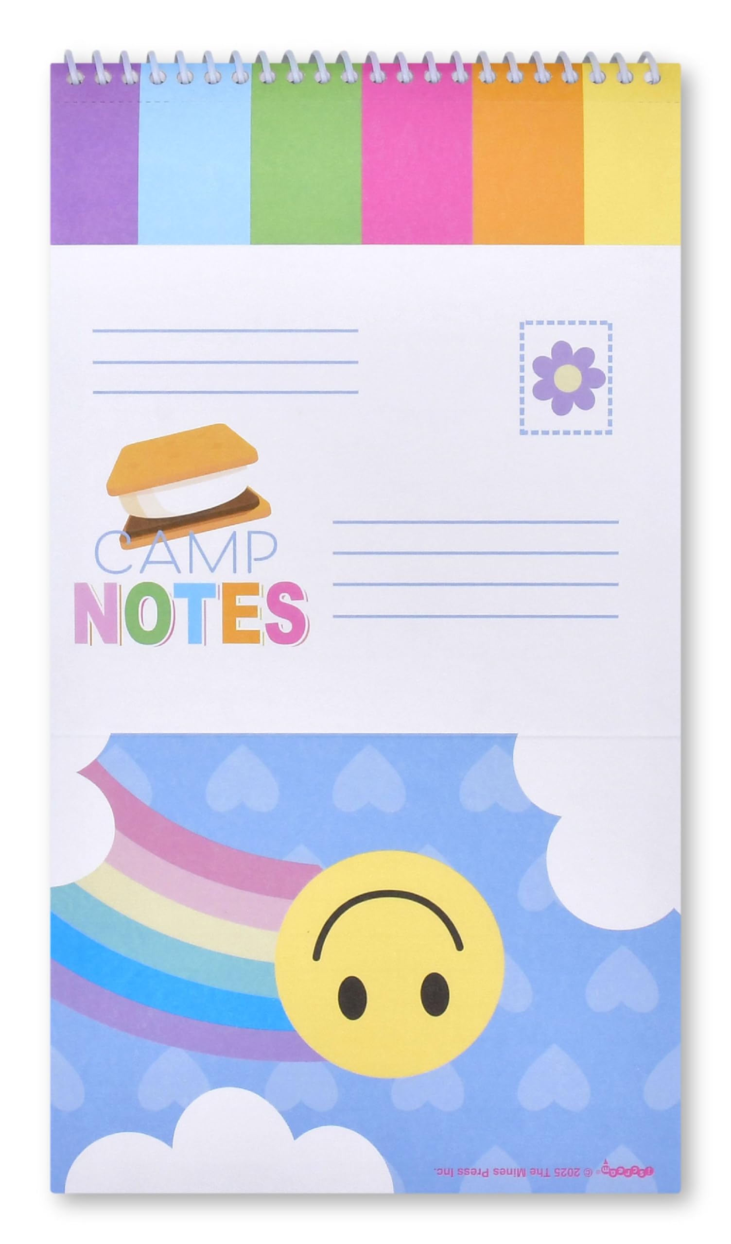 iscream Seal and Send 40 Sheet Stationery Note Card Pad with Seals - Camp Notes - Image 3