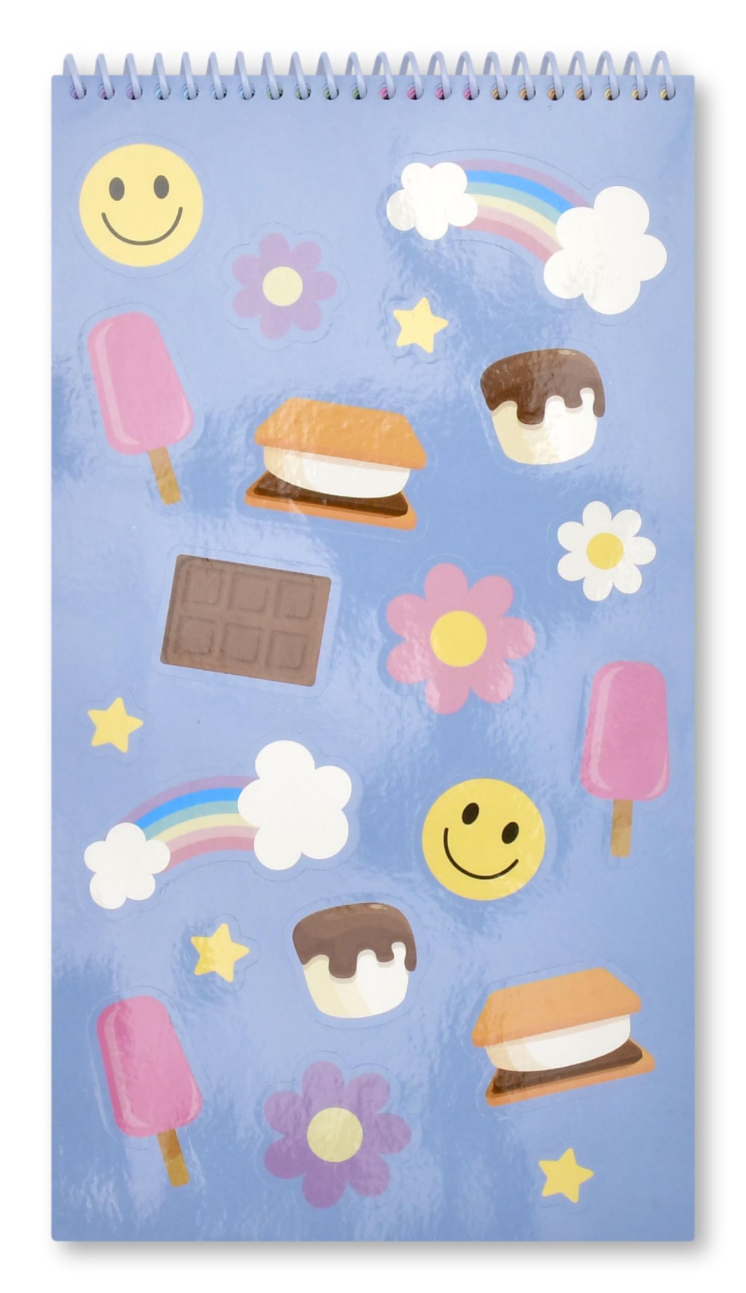 iscream Seal and Send 40 Sheet Stationery Note Card Pad with Seals - Camp Notes - Image 5