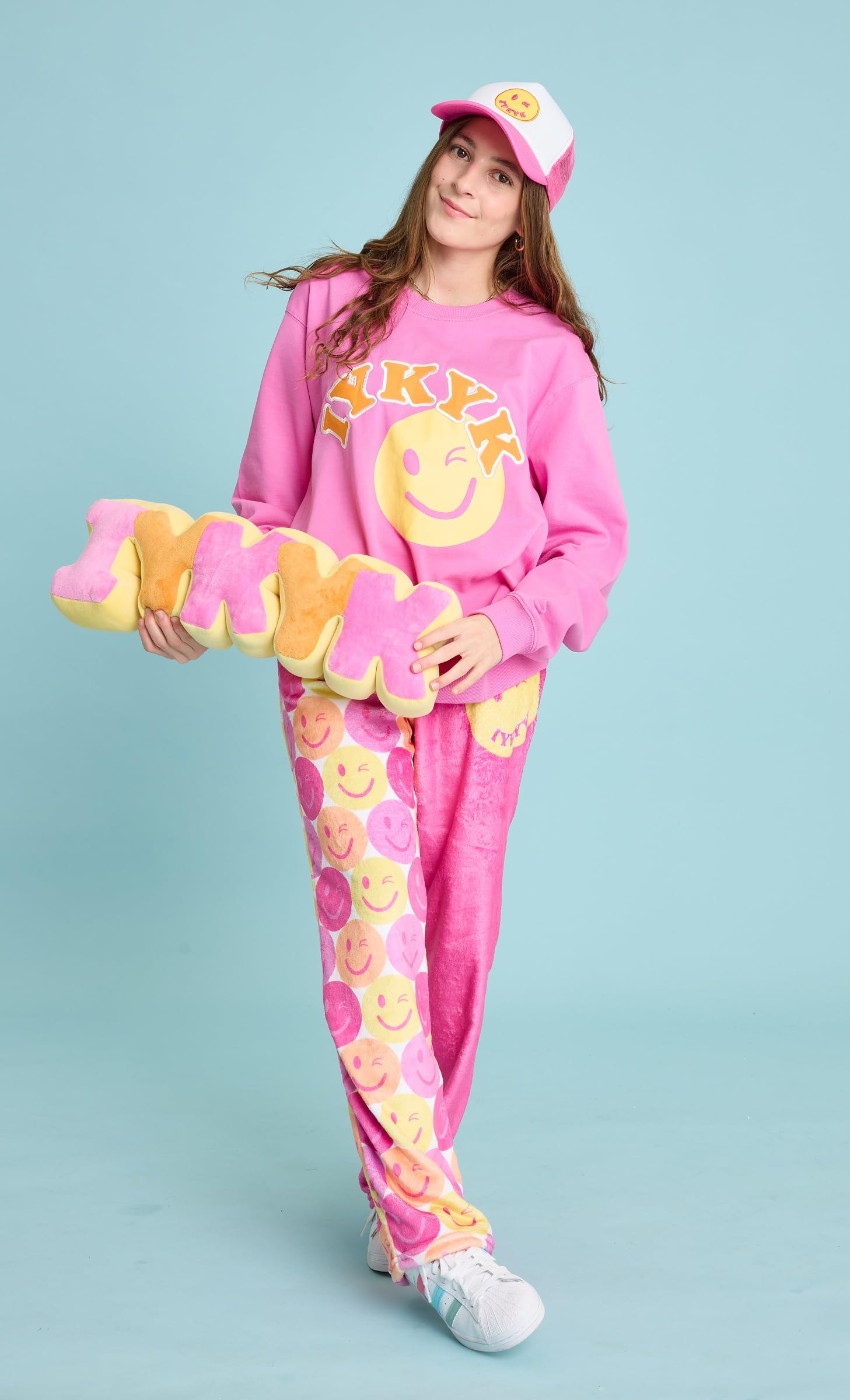 iscream + Theme NYC Big Girls Silky Soft Plush Fleece Pants Collection - Image 6